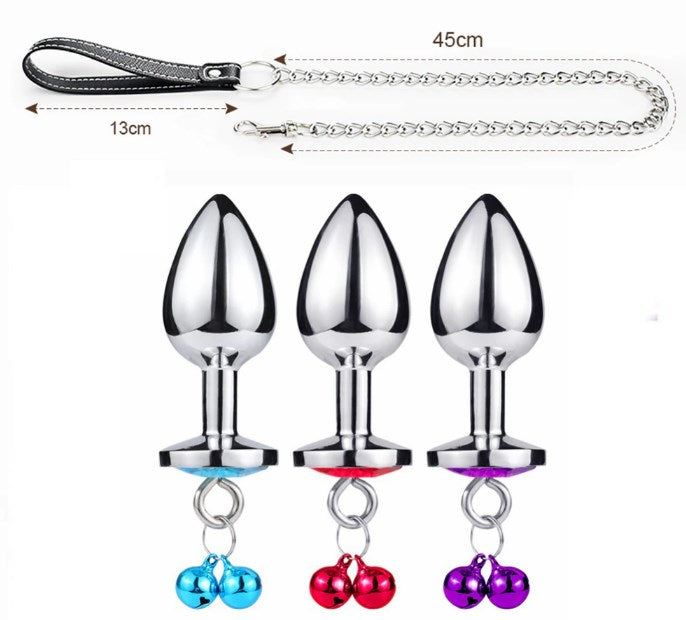 Plug Anal Con Cadena Cascabel