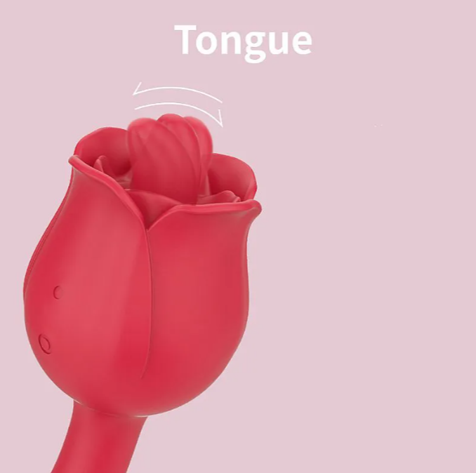 VIbrador y Estimulador con Lengua Ross
