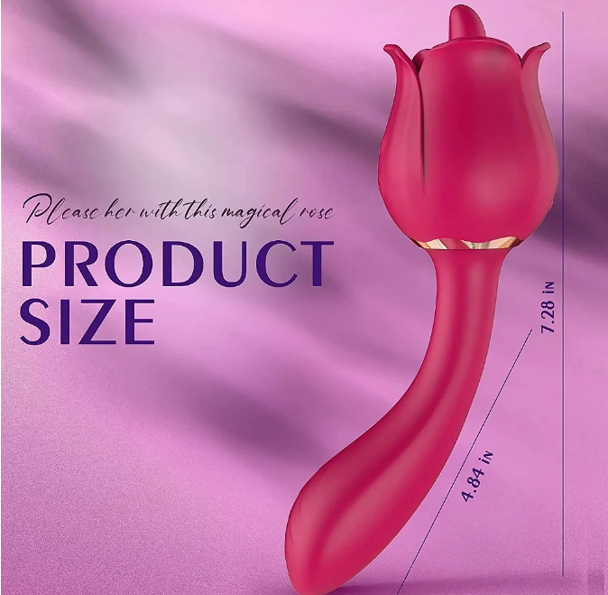 VIbrador y Estimulador con Lengua Ross