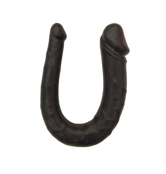 Dildo U Doble Cabeza Pene Flexible Suave Chico