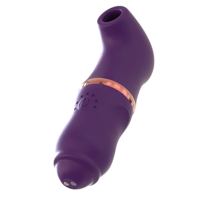 Succionador de clitoris y pezones con medidor de intensidad.