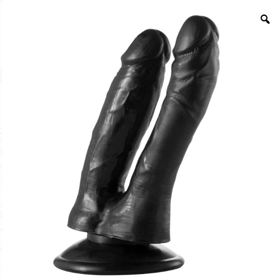 Dildo Doble Pene Realista Vaginal y Anal Penetración