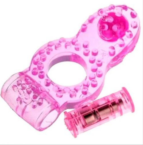 Anillo Pene Vibrador Retardante Doble Estimulo Anal Clitoris