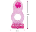 Anillo Pene Vibrador Retardante Doble Estimulo Anal Clitoris
