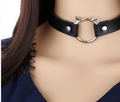 Gargantilla Collar Bondage Choker Aro Gatito