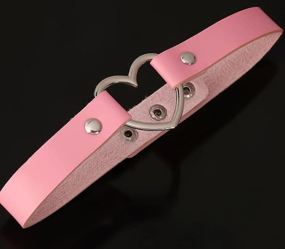 Gargantilla Collar Bondage Choker Cuello Corazón