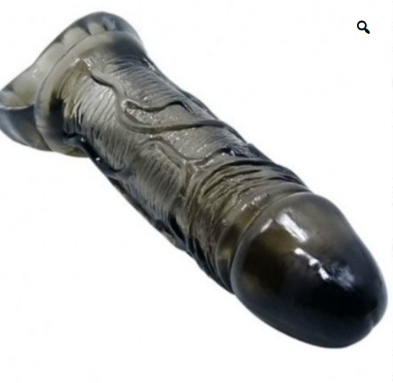 Extensor Ampliación Manga Funda Potenciador Pene Con Strap