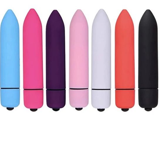 Vibrador y Masajeador Bullet Mediano (Funciona con Pilas)