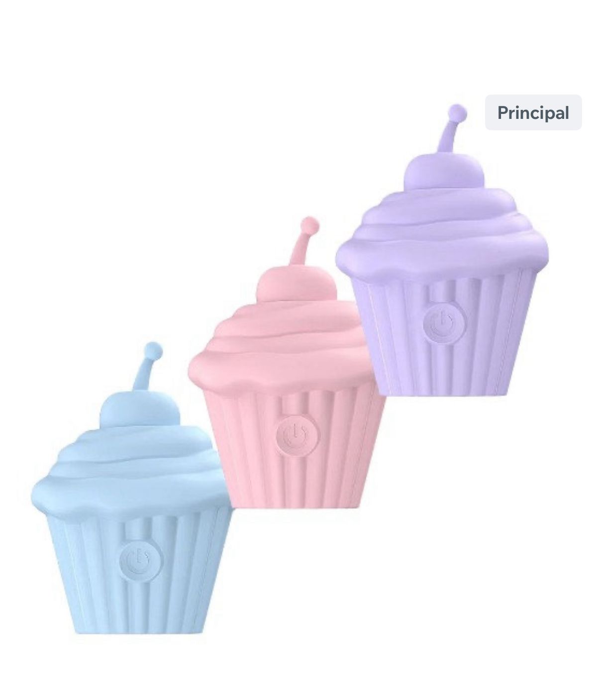 Cupcake Vibrador para Clítoris y Pezones