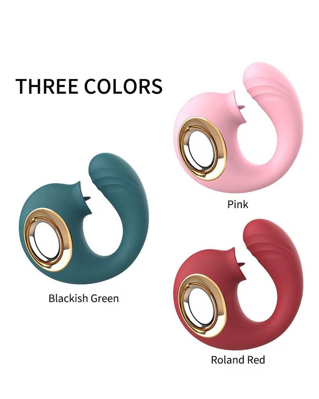 Vibrador con Estimulador de Clitoris y Punto G