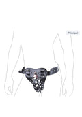 Cinturon de Castidad Masculino Cuero Juego Sexual BDSM