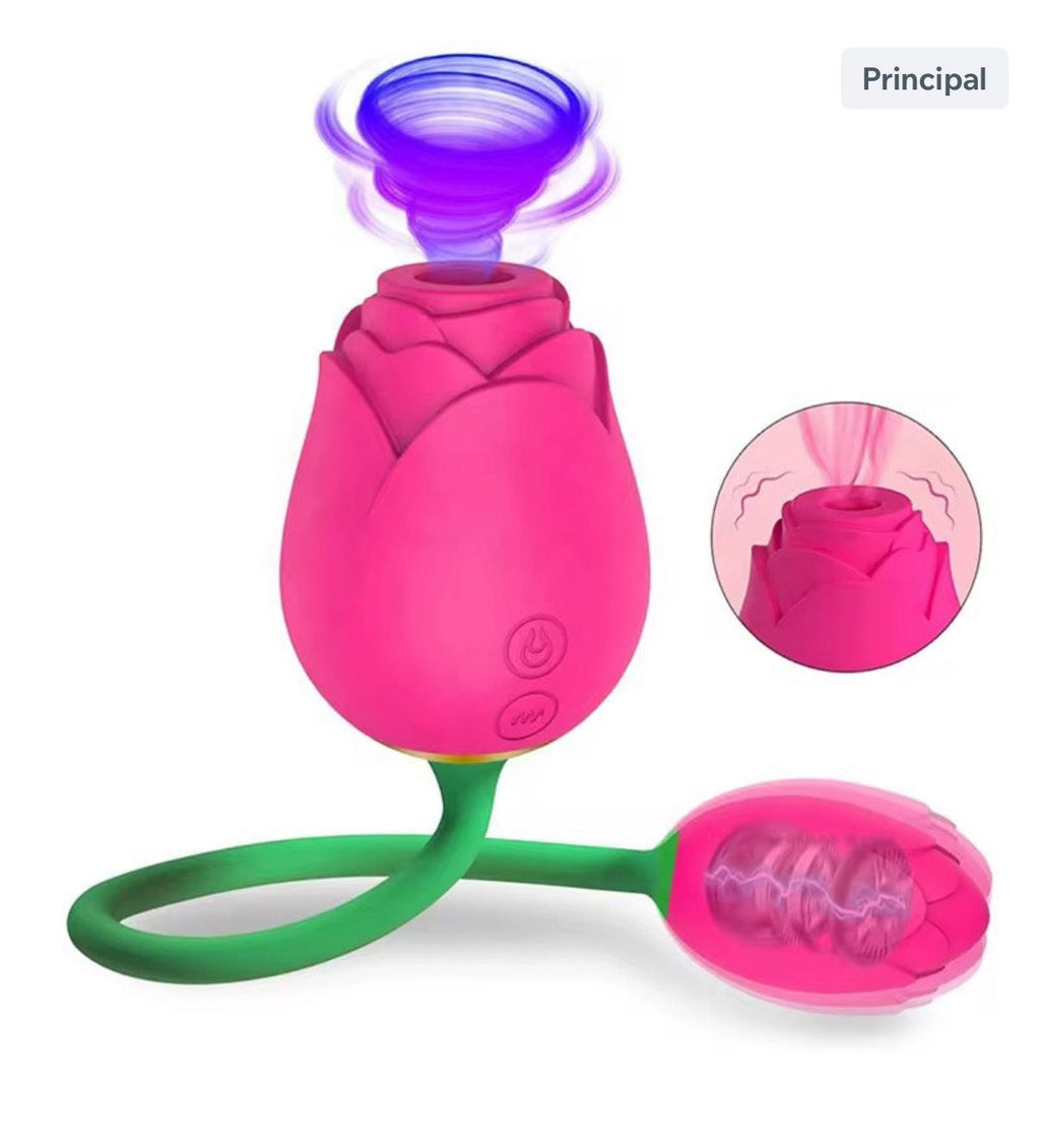 Vibrador y Estimulador Rosy