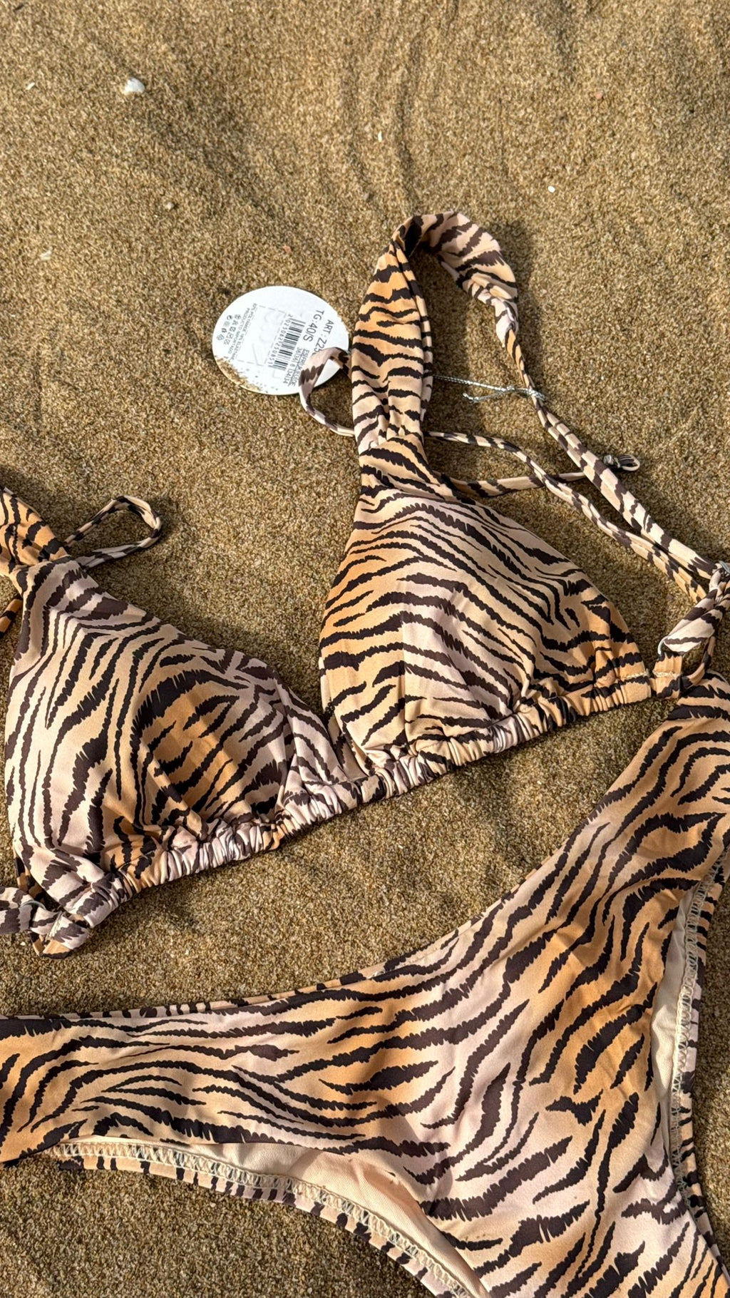 Bikini 2 piezas Zafari