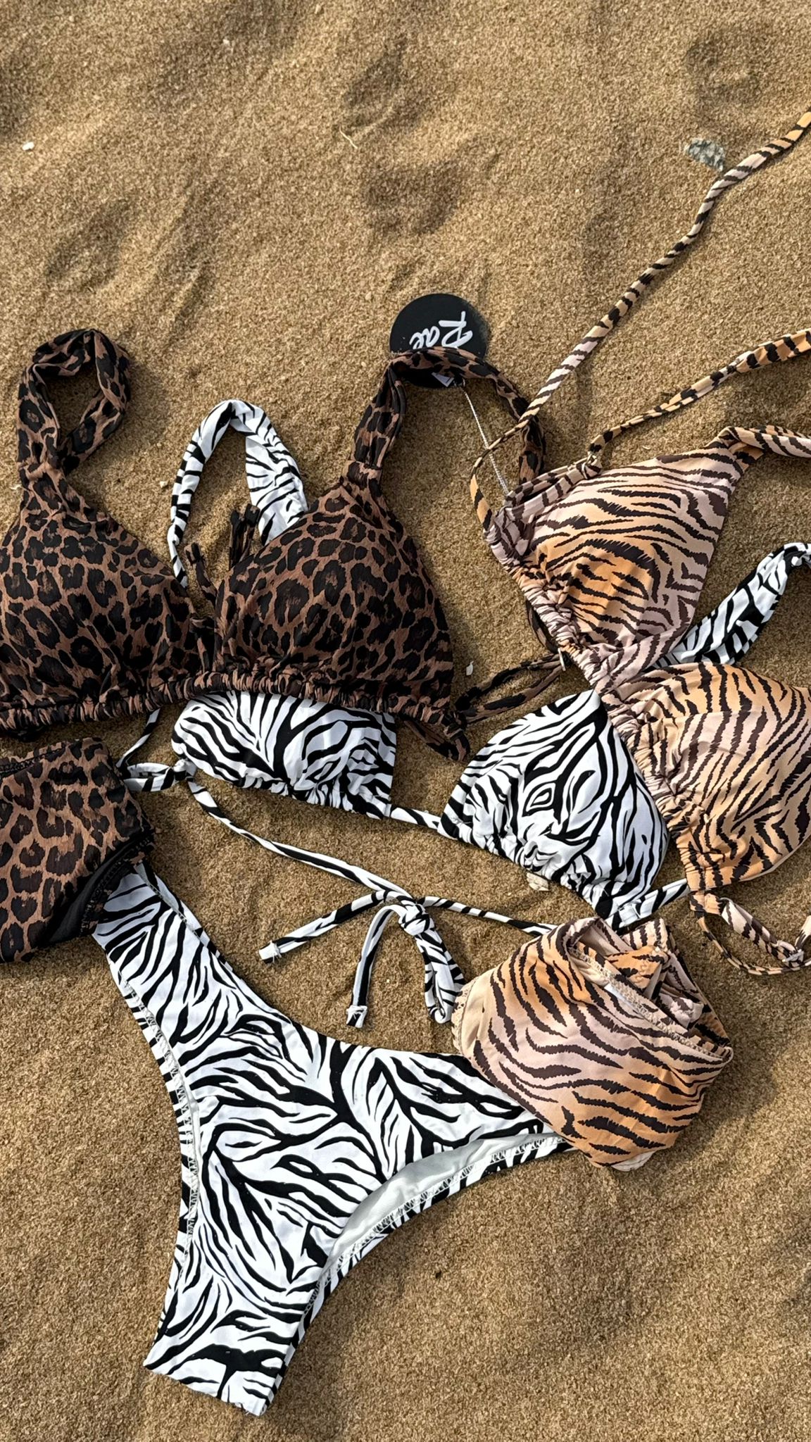 Bikini 2 piezas Zafari