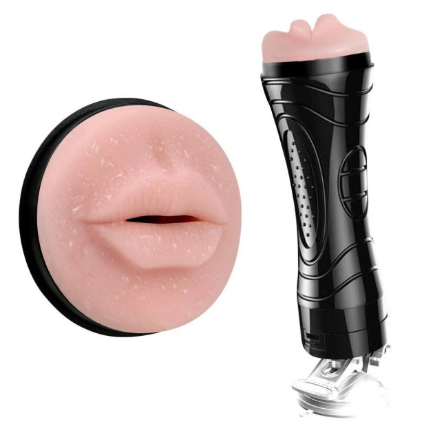 Masturbador Masculino con Boca y ventosa