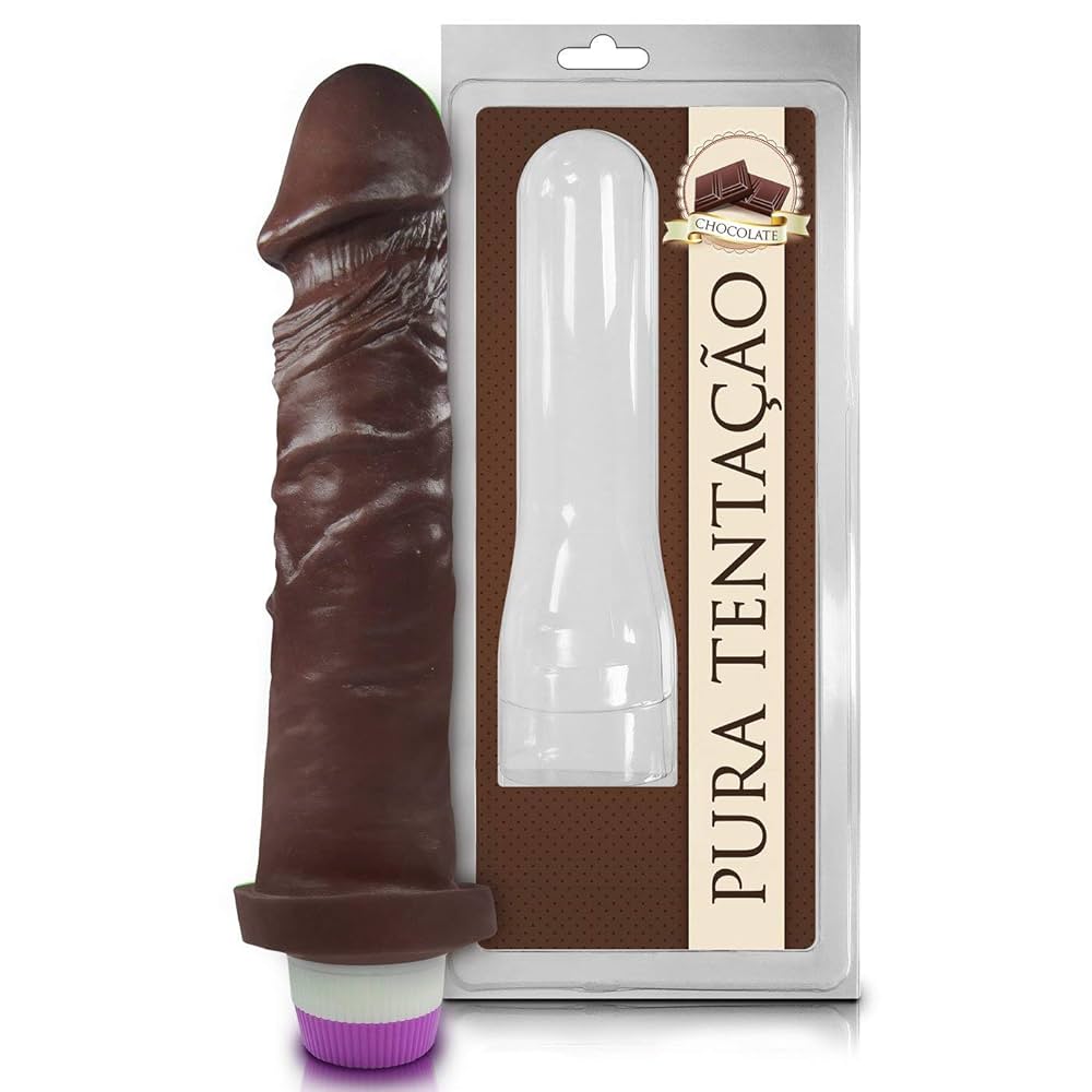 Dildo Vibrador con Olor (Tutti Frutti,Chocolate,Frutilla)